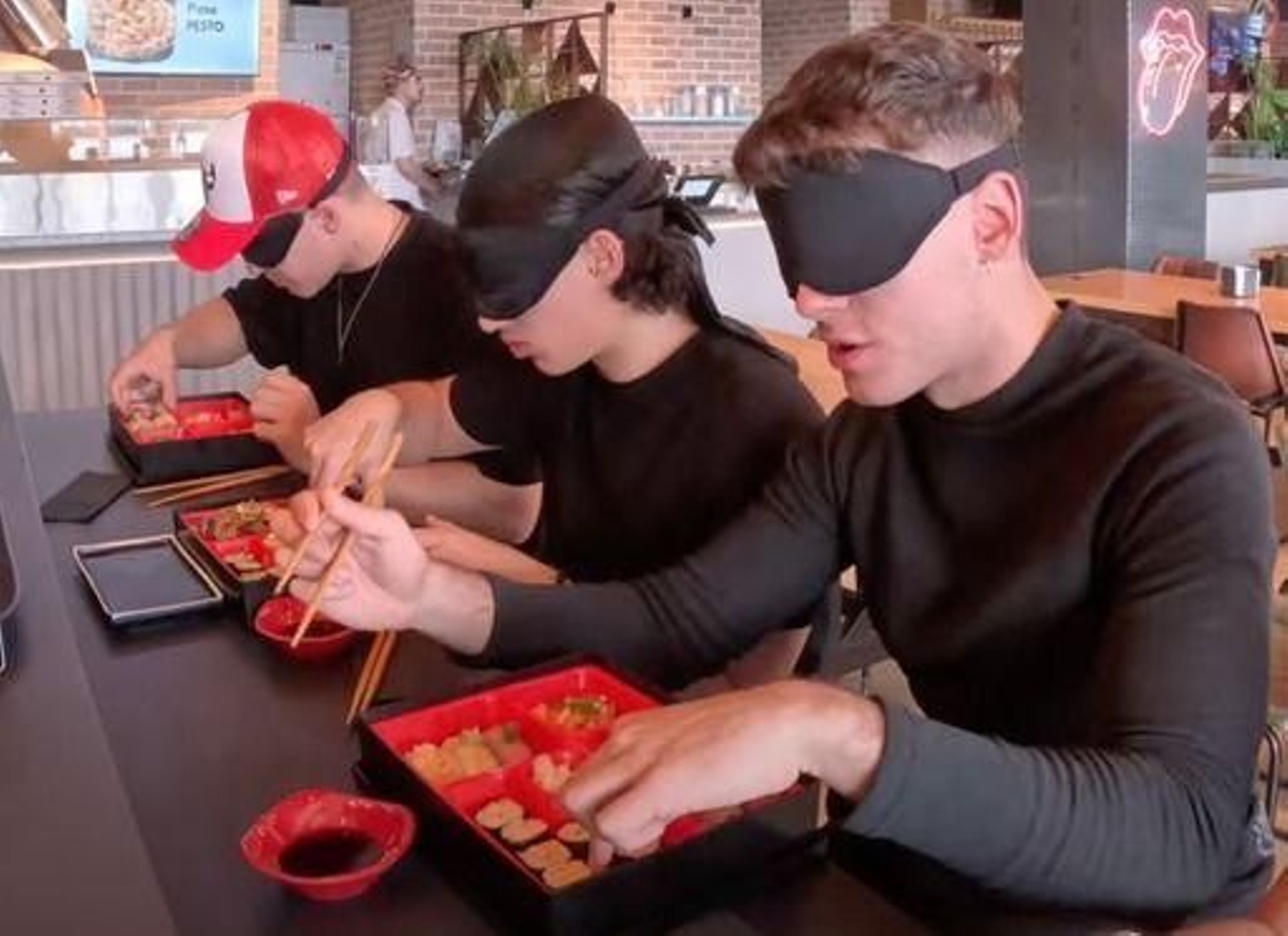 Pablo Linares, Luis Torralba y Julio García.