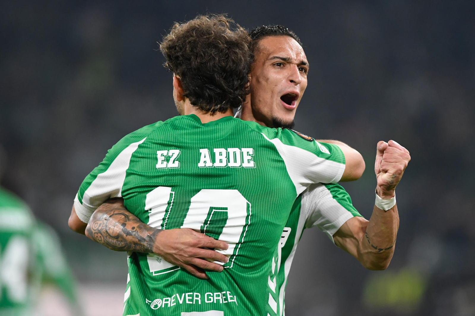 Las fotos del Betis - Olympique Lyonnais