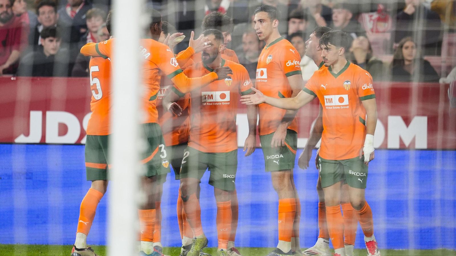 Las mejores imágenes del partido Sevilla - Valencia