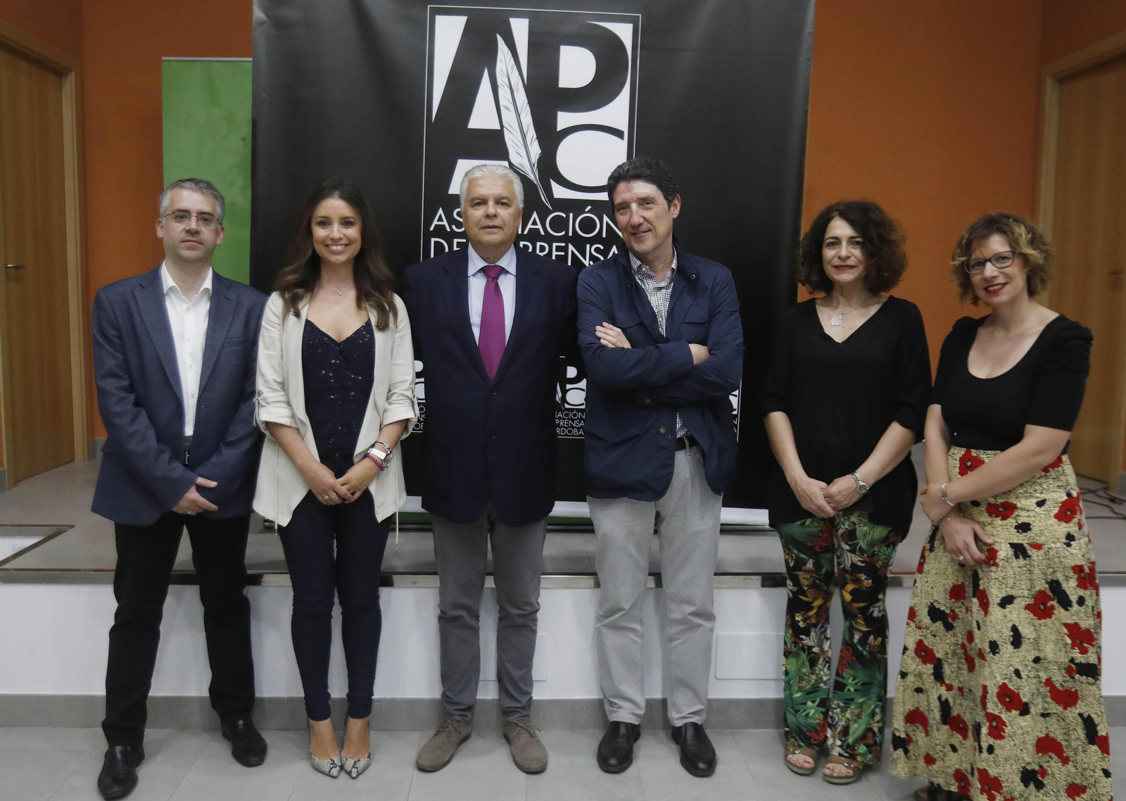 Nueva junta directiva de la Asociación de la Prensa de Córdoba.