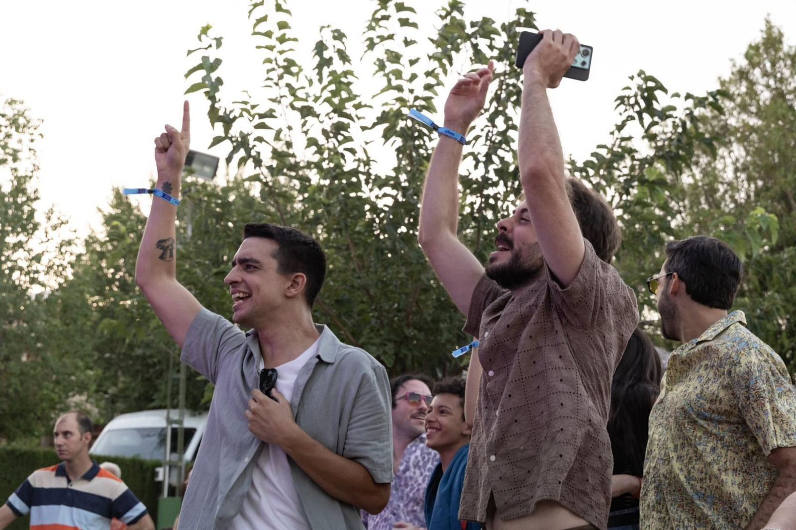 Así disfrutó el público en el festival Vértigo de Martos