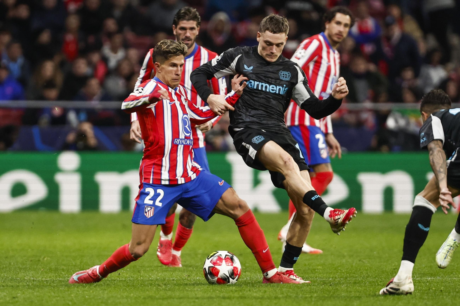 Las fotos del Atlético de Madrid - Bayer Leverkusen