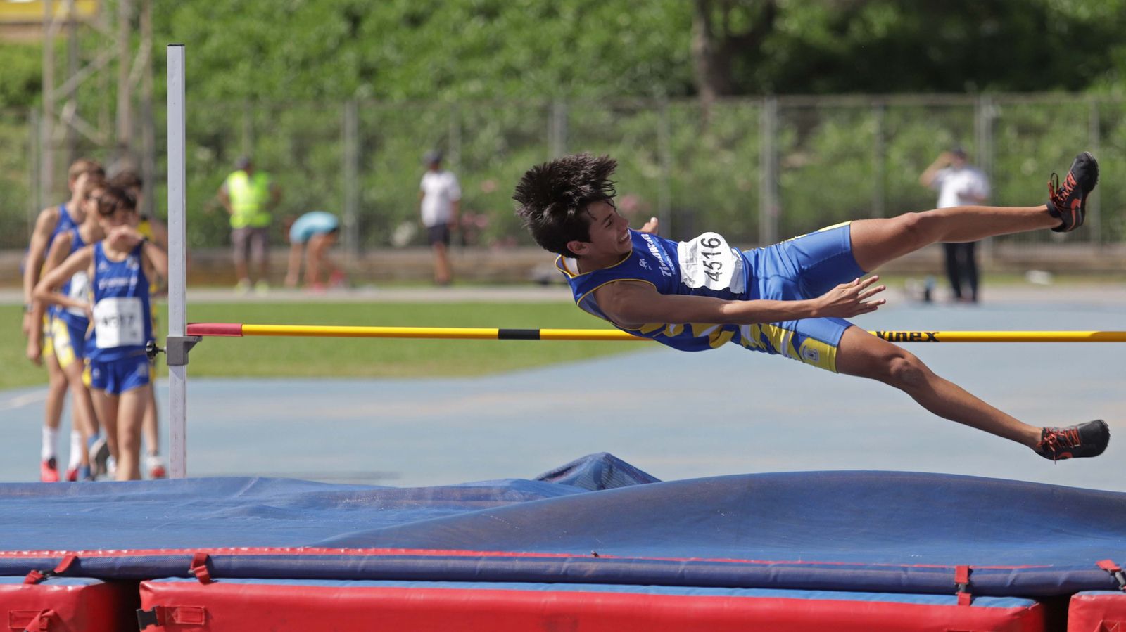 Fotos el control federativo provincial de atletismo en Algeciras