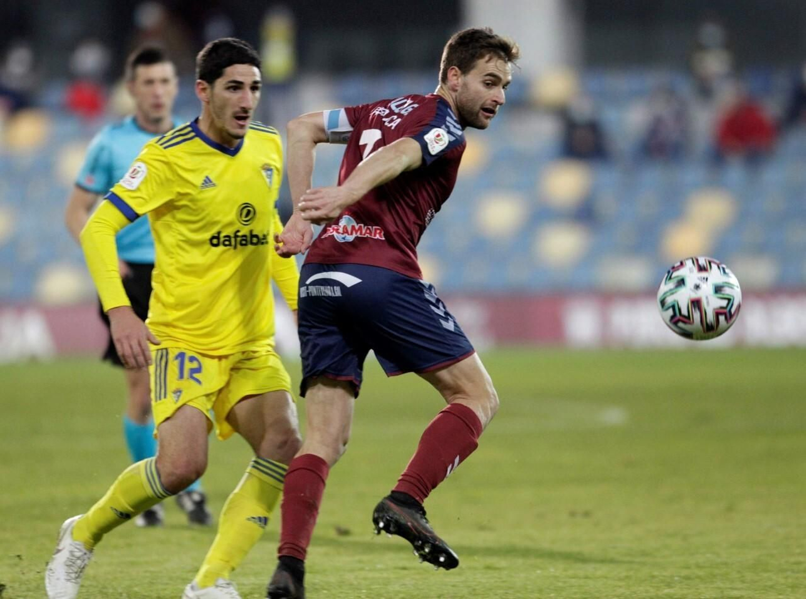 Pontevedra-Cádiz: Las imágenes del partido