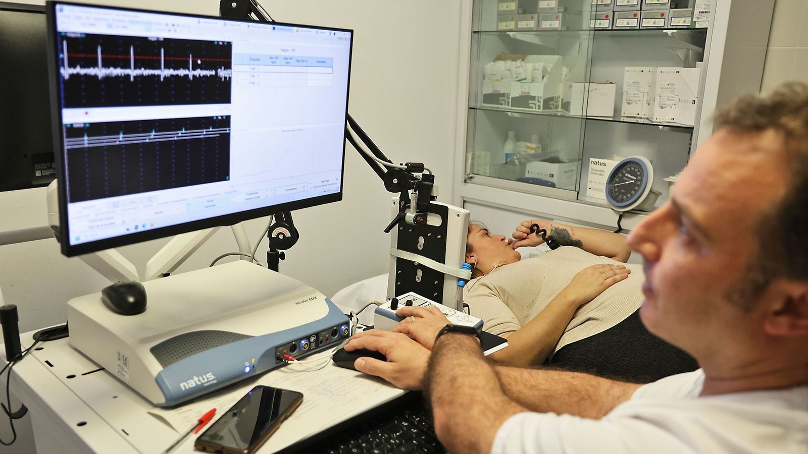 Estudio en Neurofisiología en el Juan Ramón Jiménez.