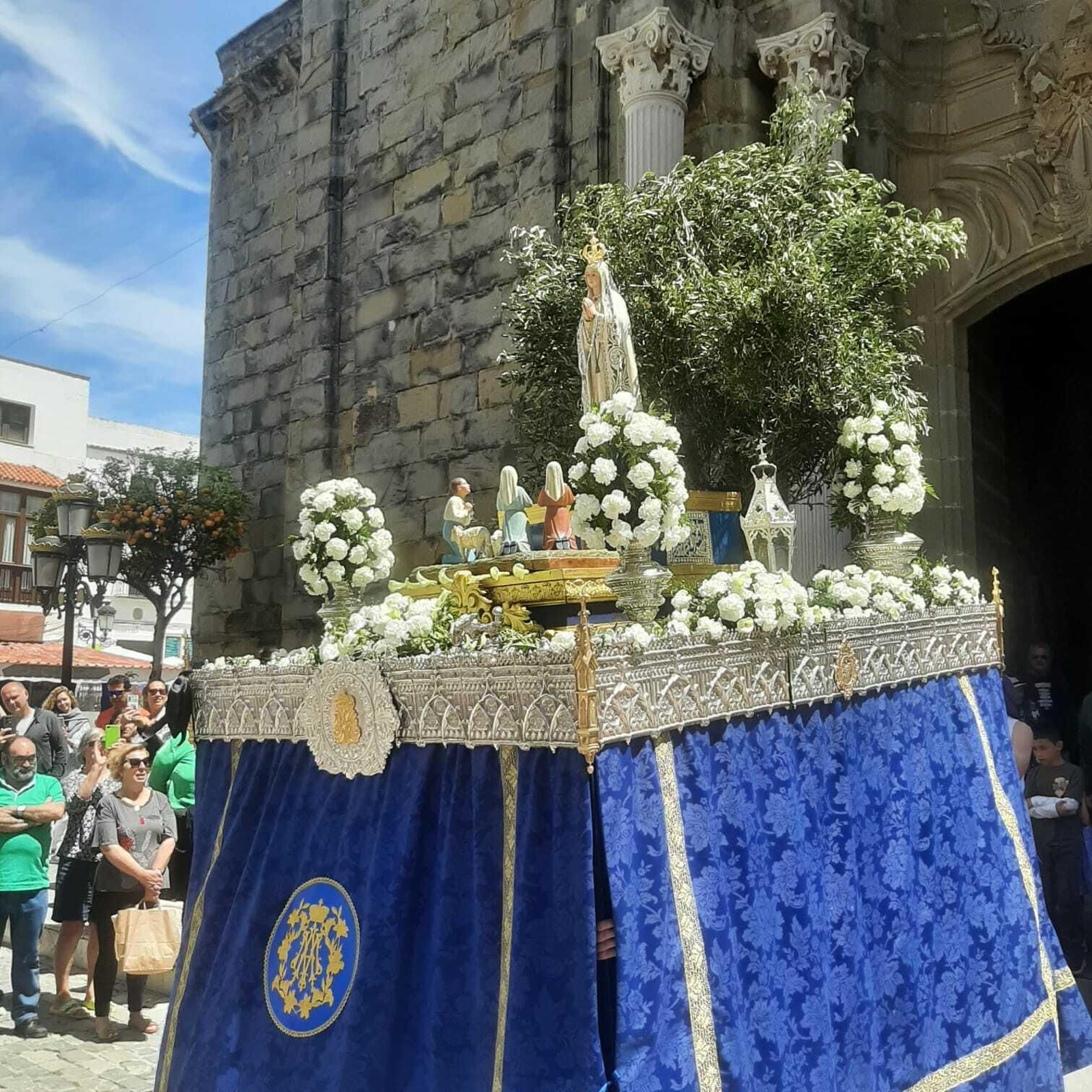 Fotos de la procesión de la Virgen de Fátima en Tarifa