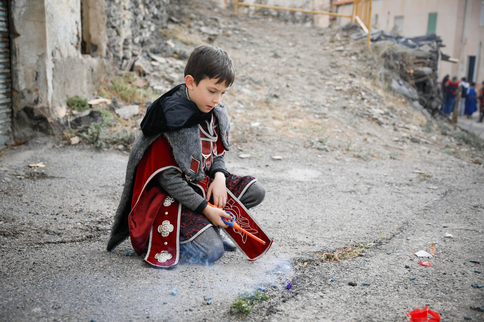 Última guerrilla en Gérgal entre moros y cristianos.