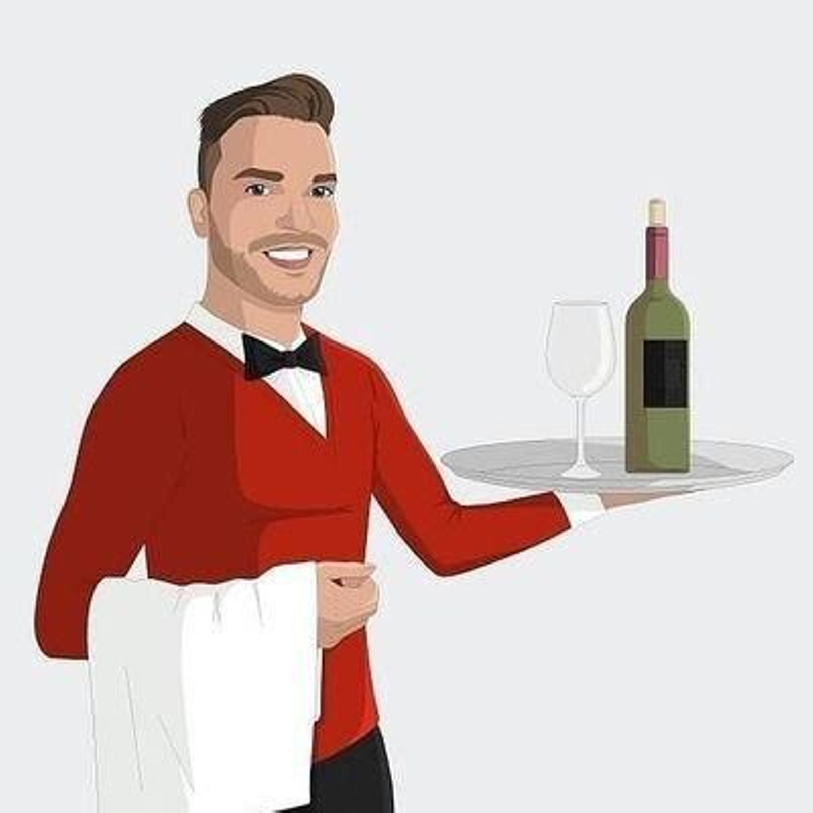 Ilustración de la cuenta 'Soy camarero' en la red social Equis.