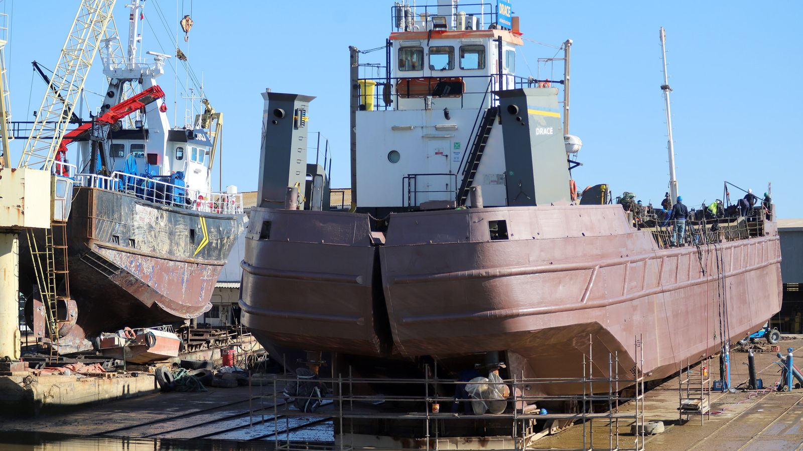 Los responsables de los astilleros esperan al menos otro encargo en próximas fechas.