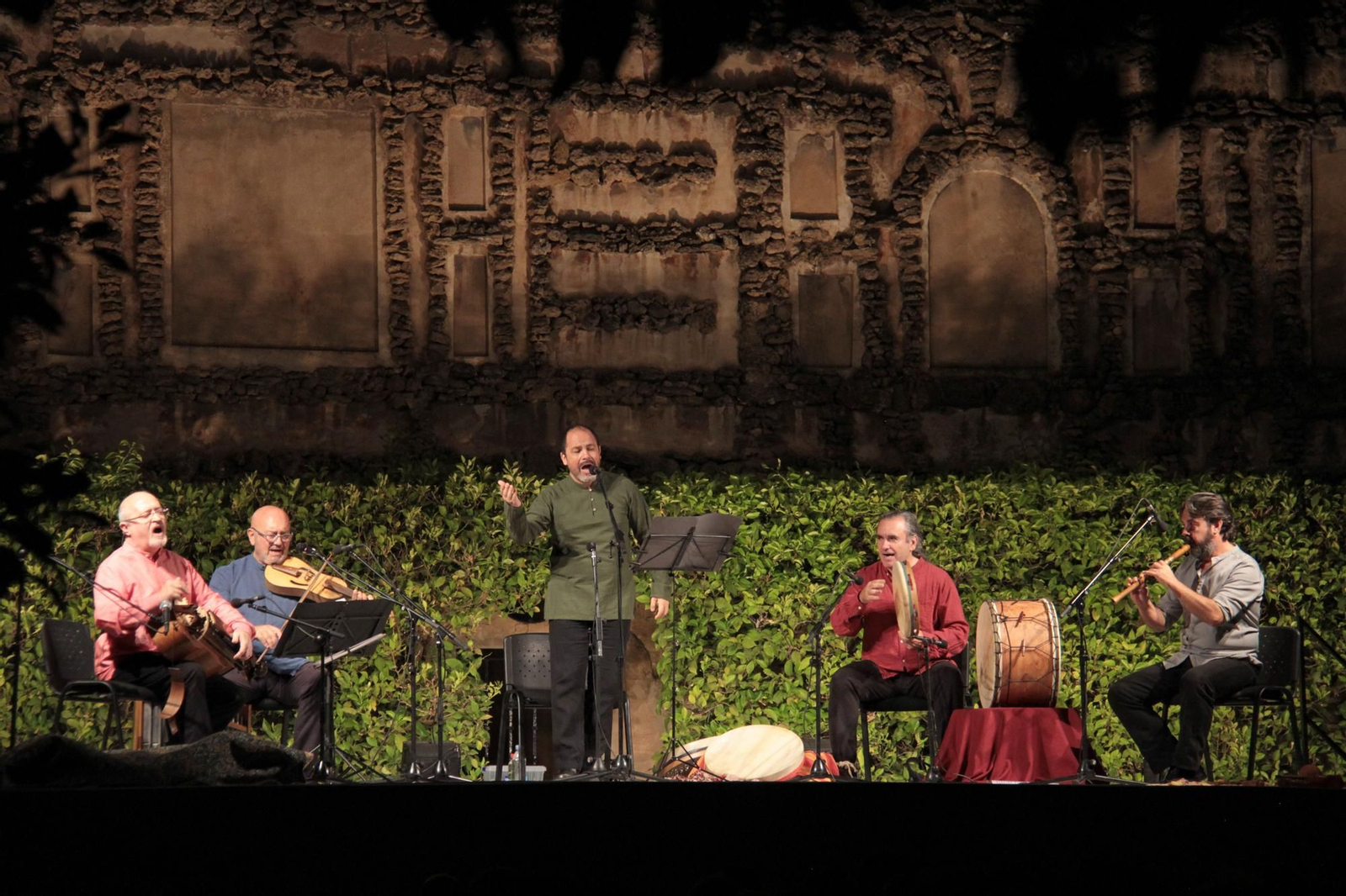 El conjunto Artefactum el pasado verano en las Noches del Alcázar