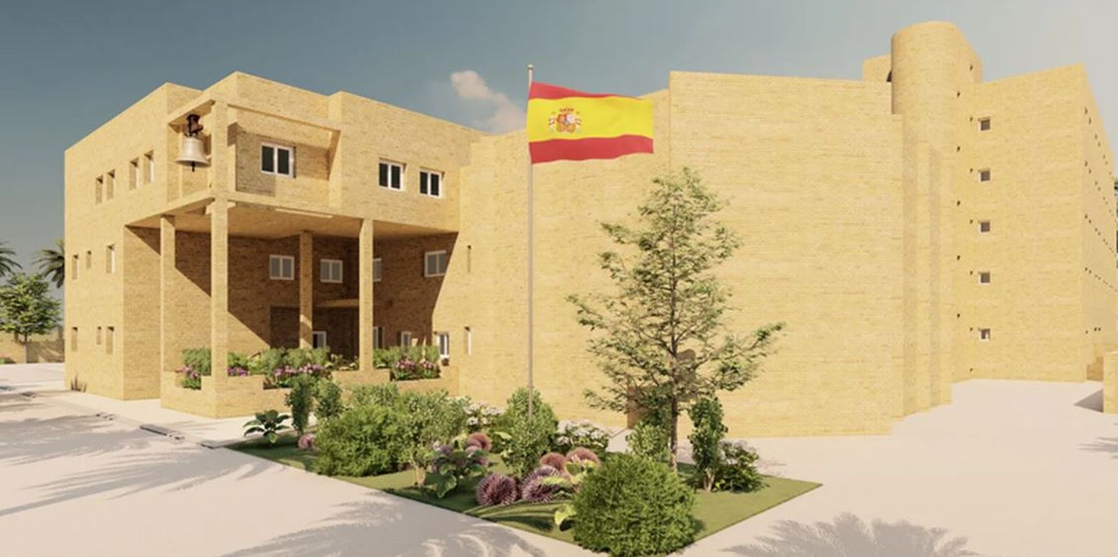 Una imagen de la residencia Reif de Las Banderas.