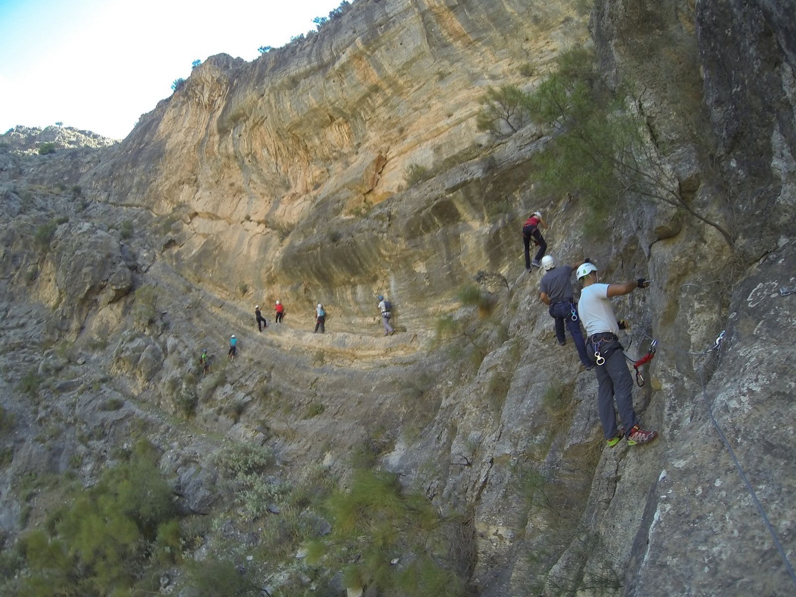 El barranco de Carcauz, atractivo de turismo deportivo