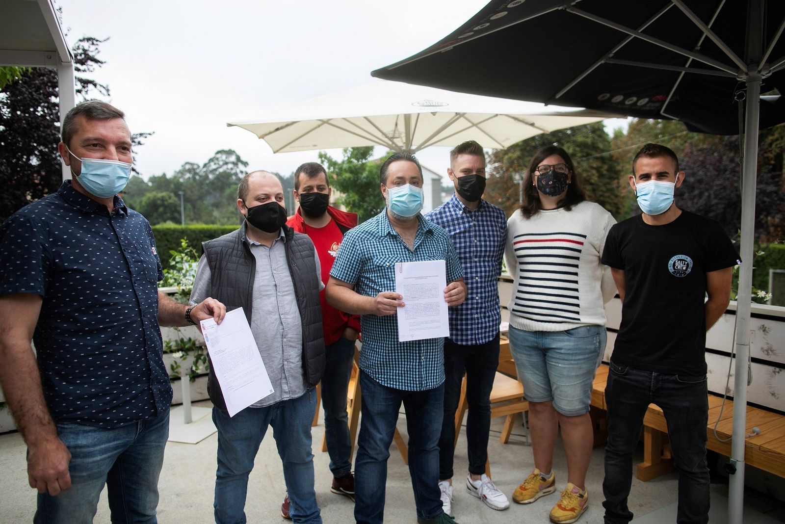 Recurso de los hosteleros de Santiago de Compostela contra el certificado Covid en Galicia.