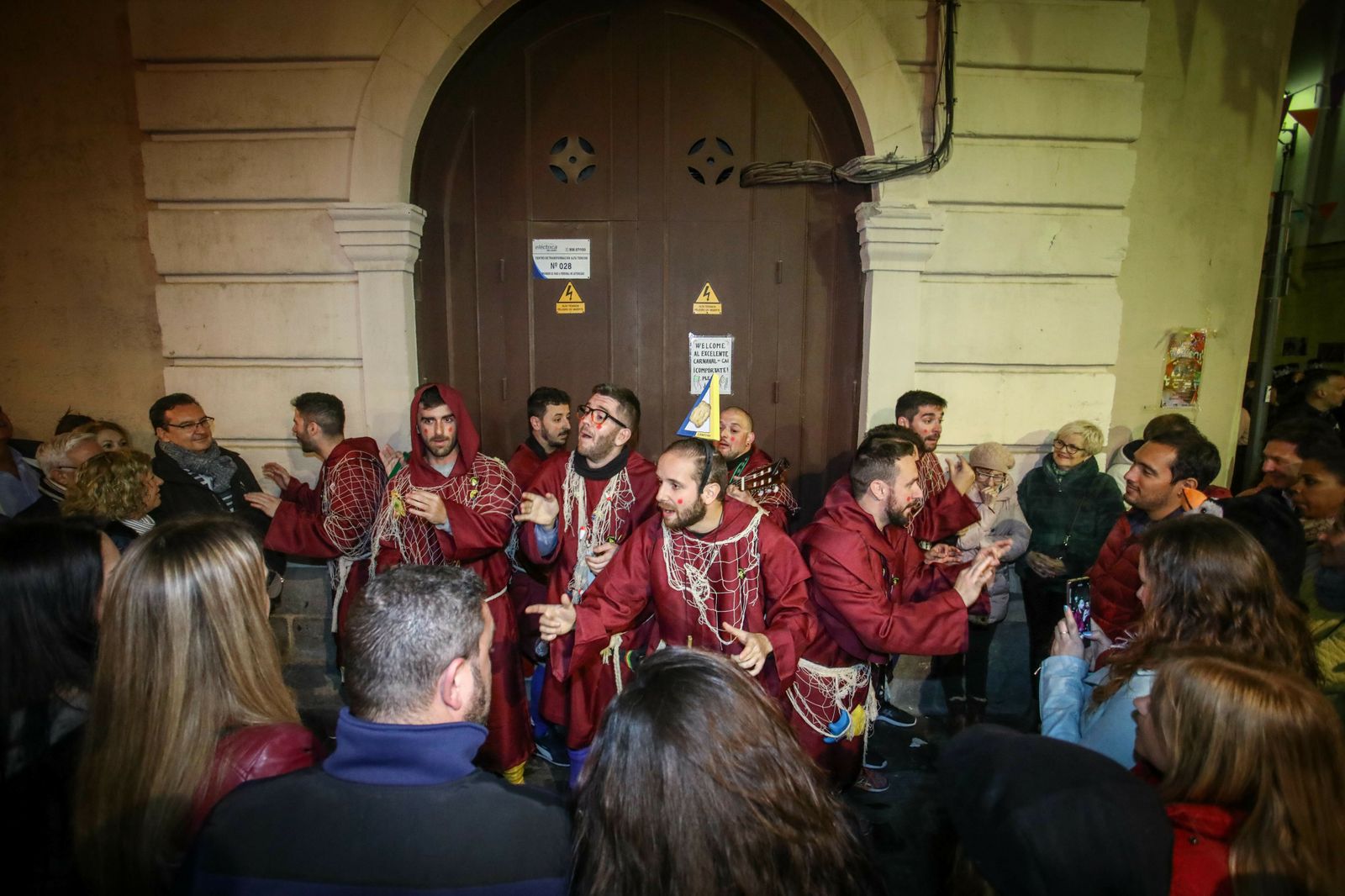 Imágenes de las ilegales en el Pópulo