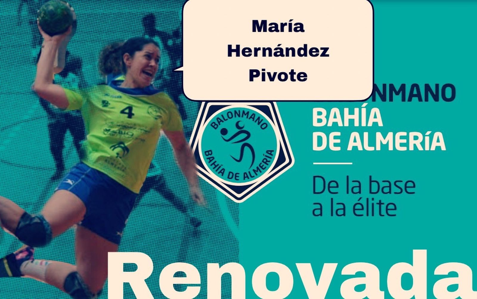 María Hernández  es pivote