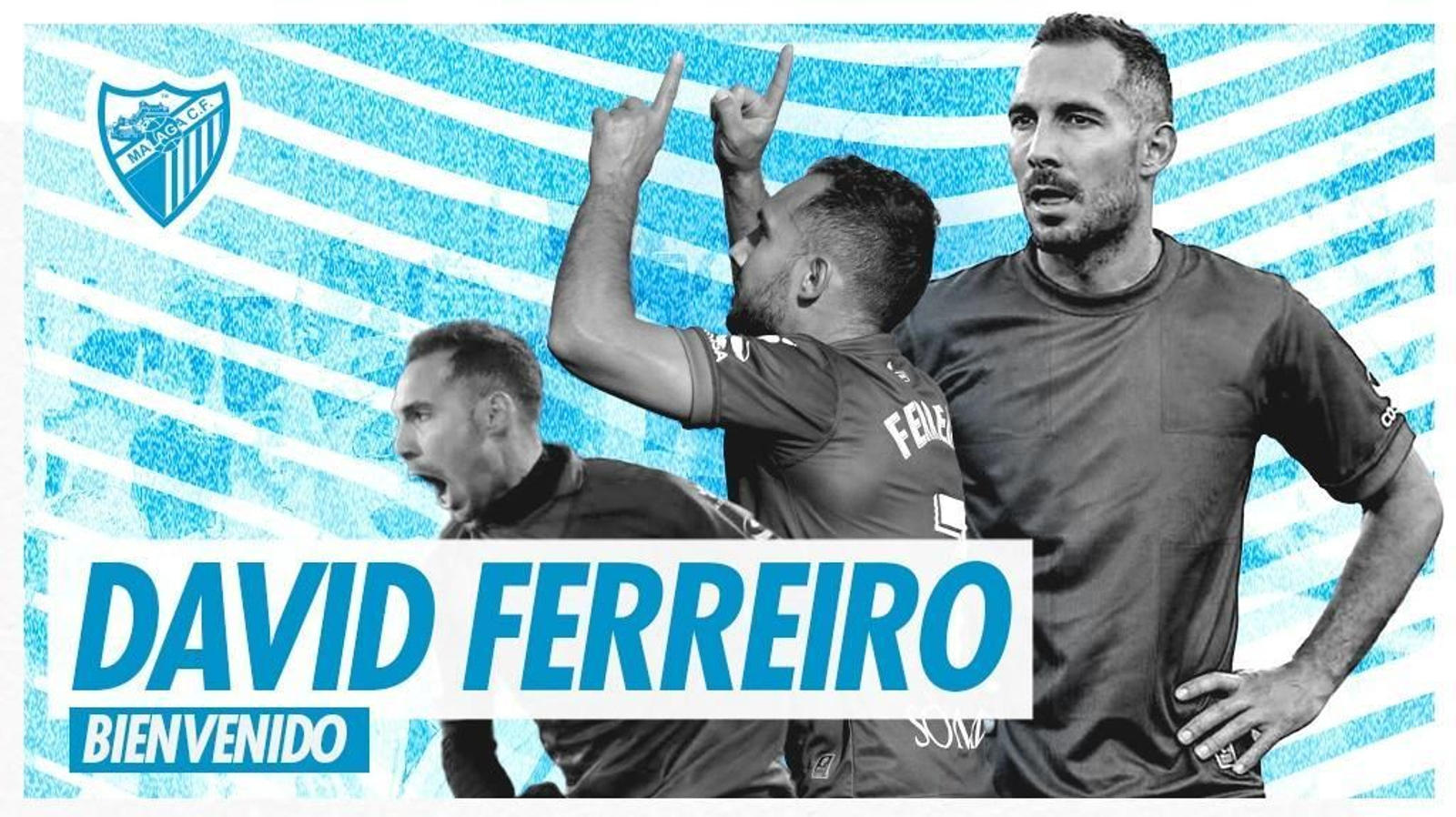 El Málaga CF hace oficial la llegada de David Ferreiro El Málaga CF hace oficial la llegada de David Ferreiro