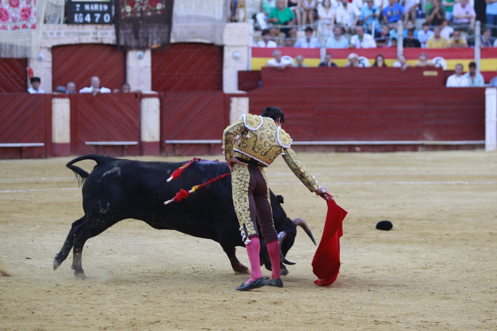 Imágenes del triunfo del torero almeriense Jorge Martínez el día de su alternativa