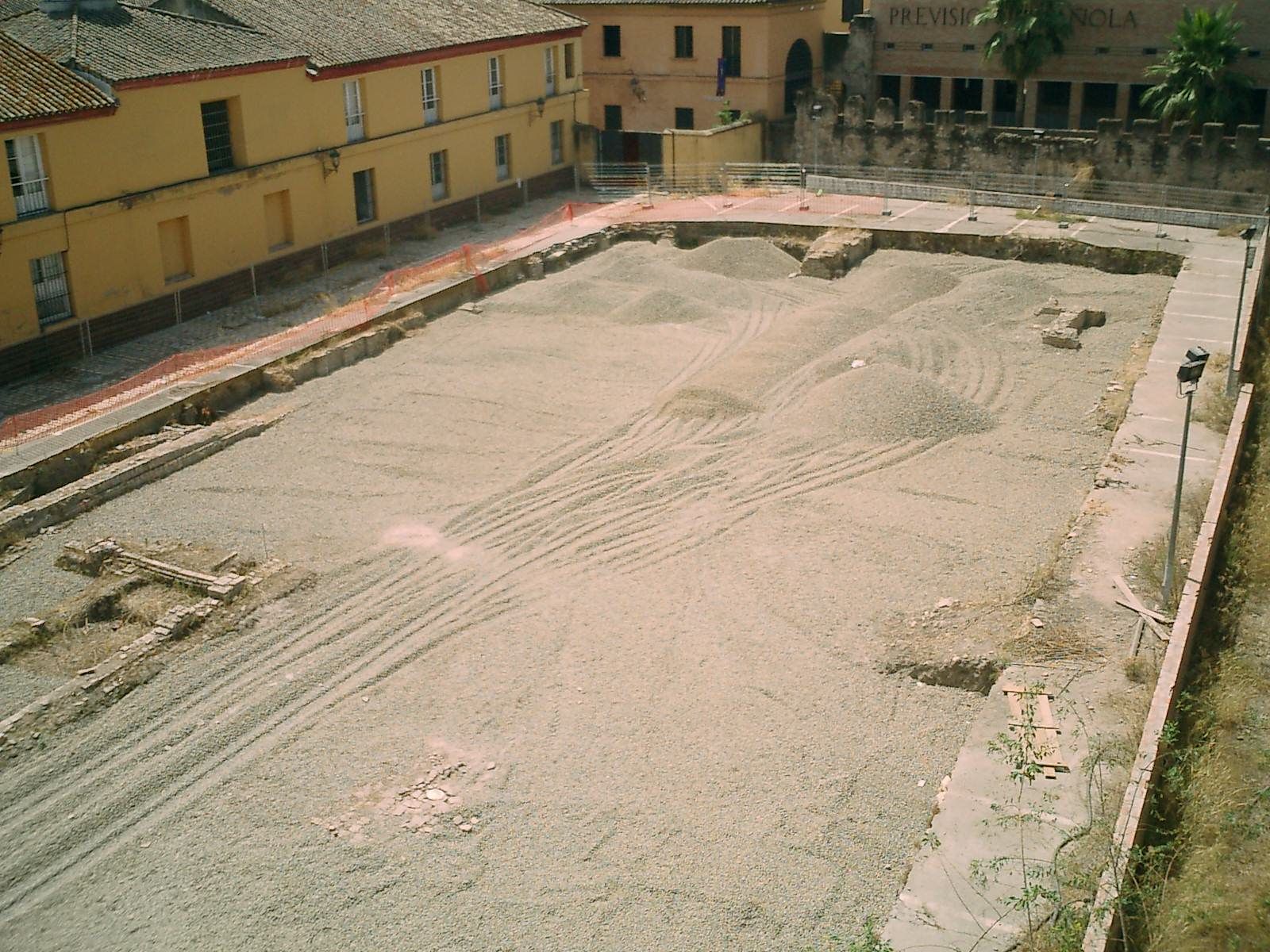 El espacio libre del Corral de las Herrerías.