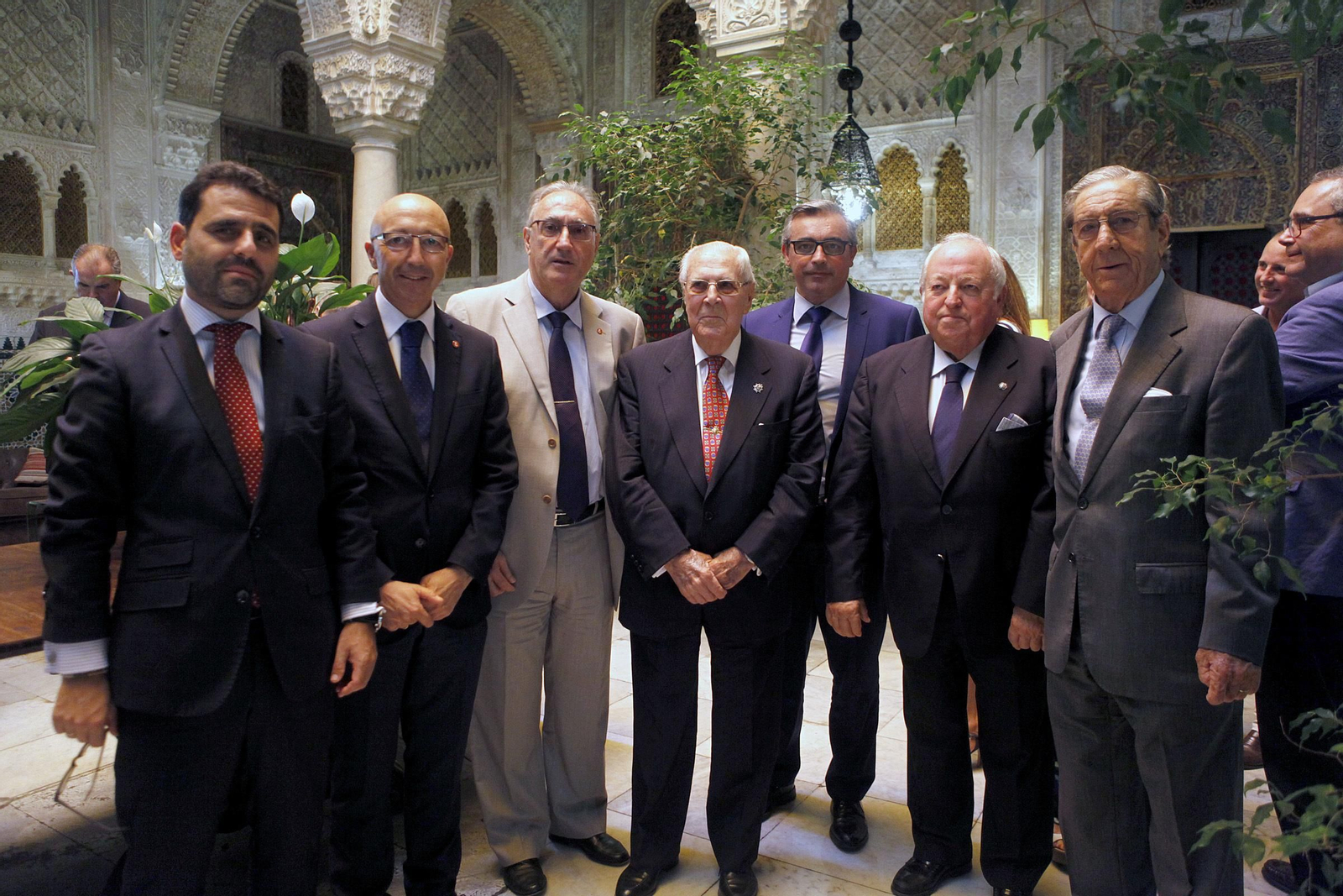 Jorge Fdez.-Portillo, Javier Cabeza de Vaca, Antonio Rosado, Julio Oliva, Luís Sánchez Grimaldi, Emilio Corbacho y José Ramón Pérez.