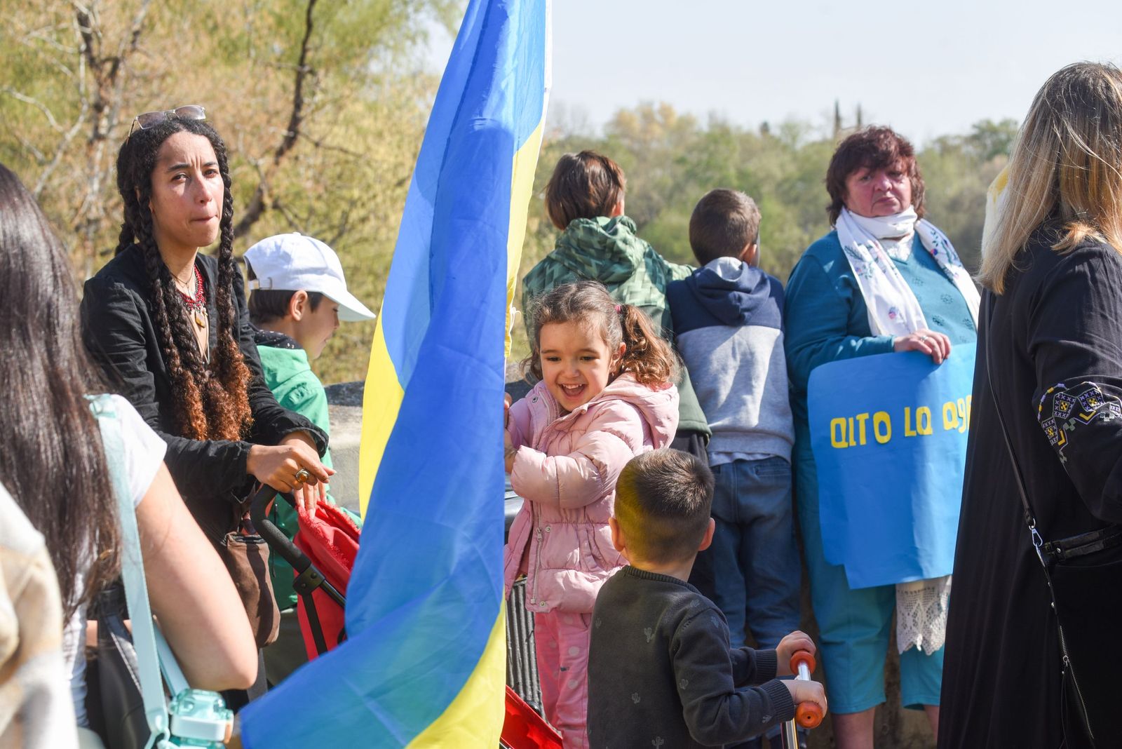 El pueblo ucraniano exige desde Córdoba libertad para Ucrania cuatro años después de la invasión rusa