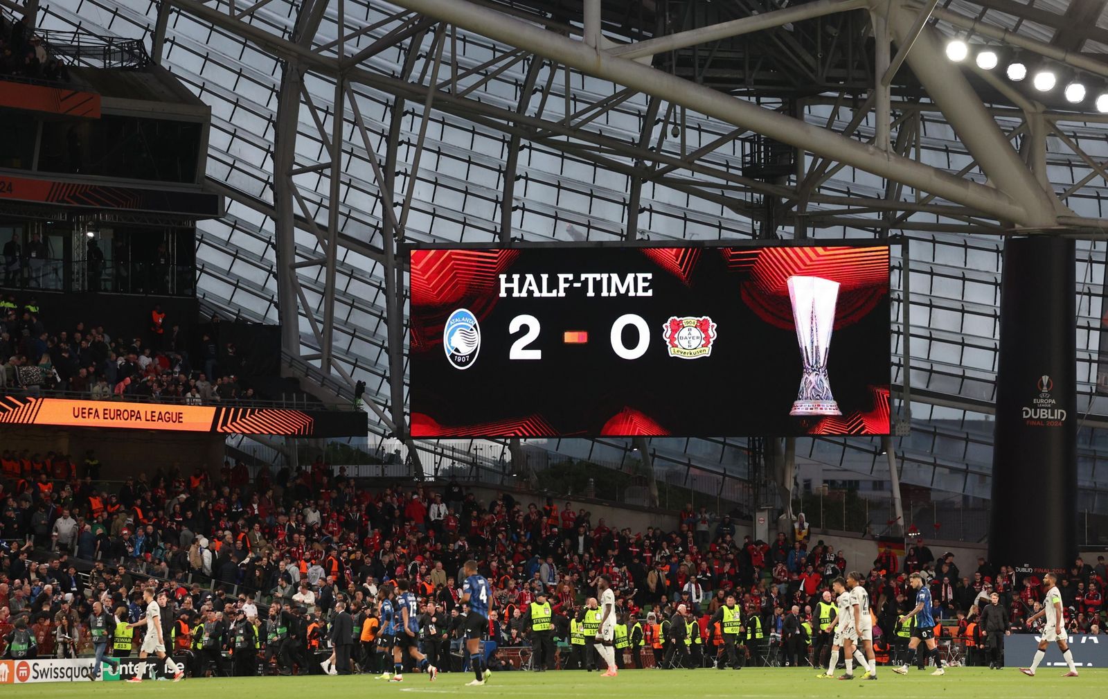 Las mejores fotos del título de la Atalanta en la Liga Europa