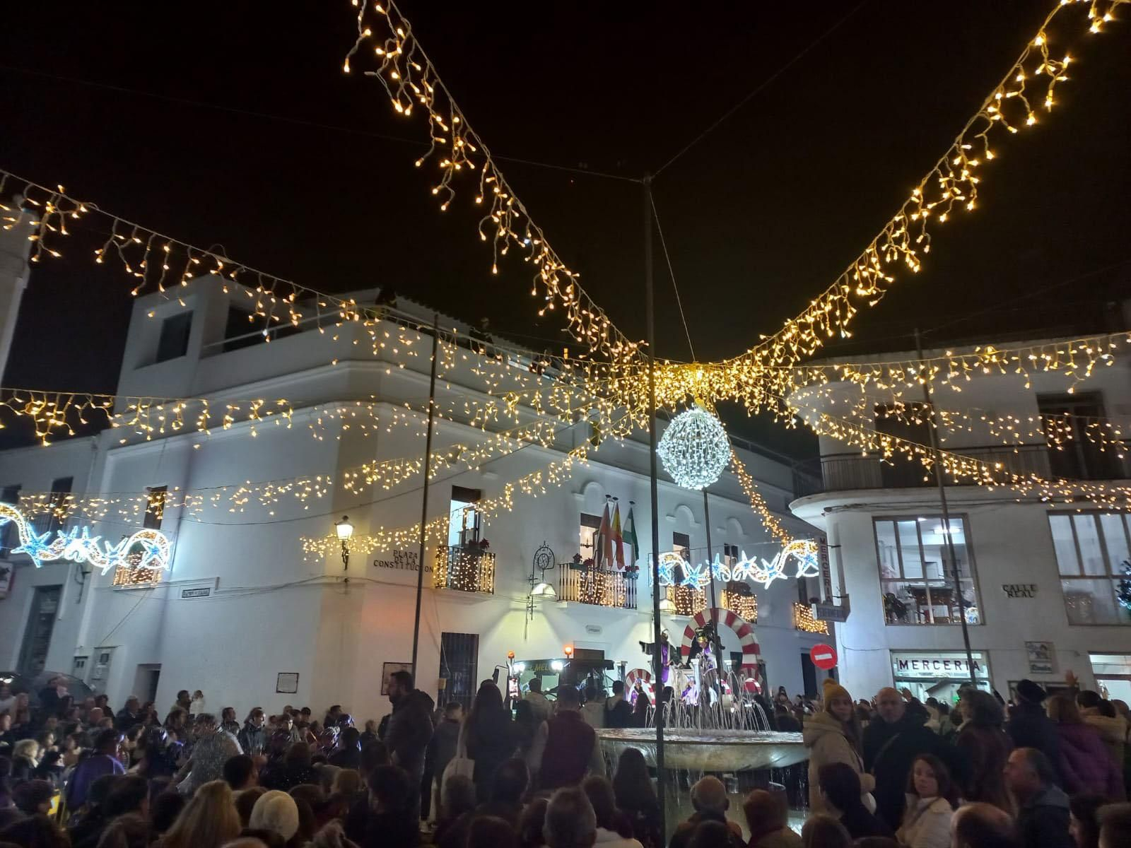 Cortegana relumbra en Navidad