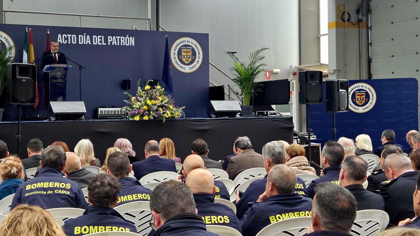 Un momento del acto.