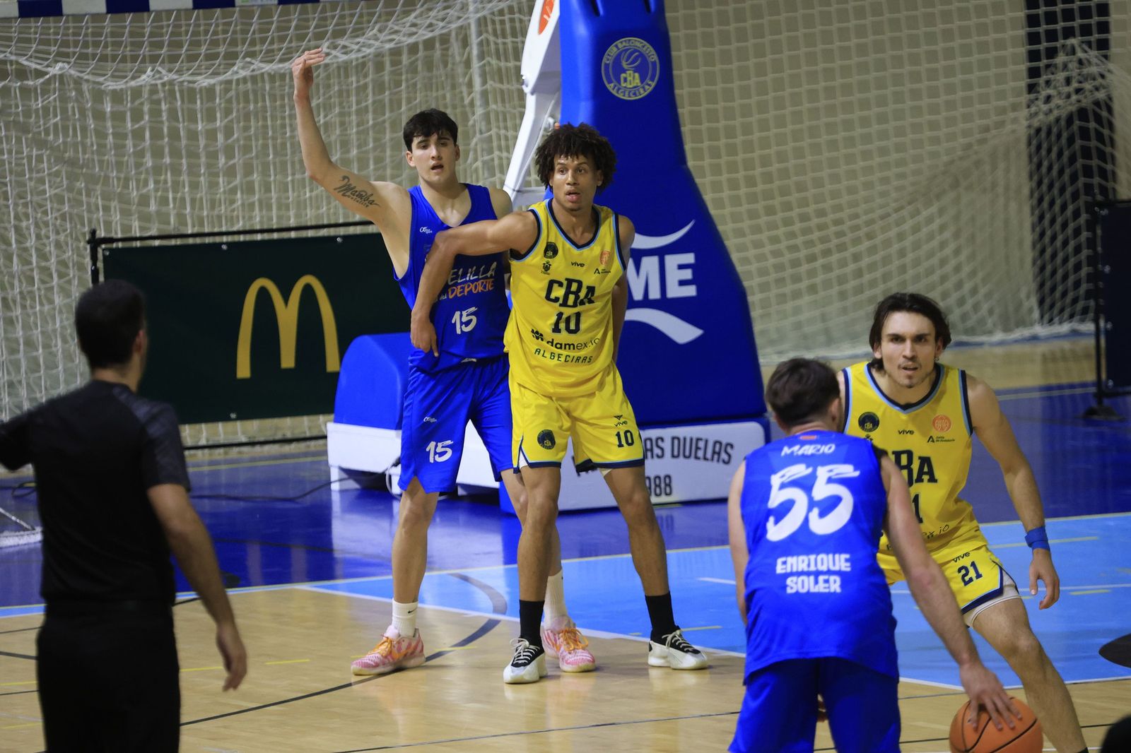 Las fotos del CB Algeciras - Melilla Enrique Soler de la Tercera FEB