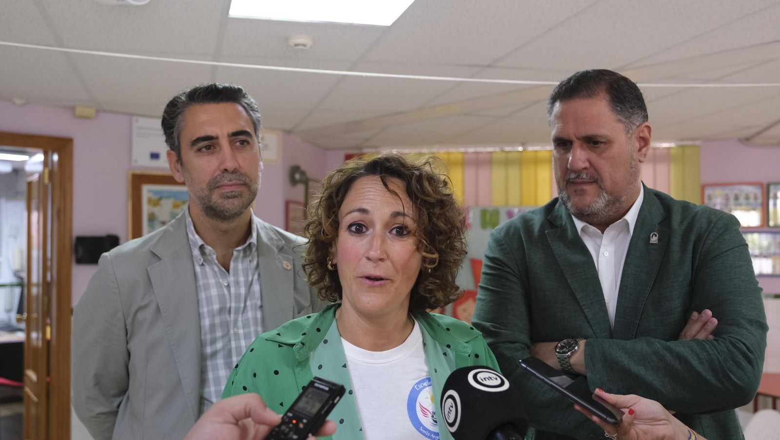 Inauguración del curso escolar infantil en el centro Santo Ángel de la Guarda, en imágenes