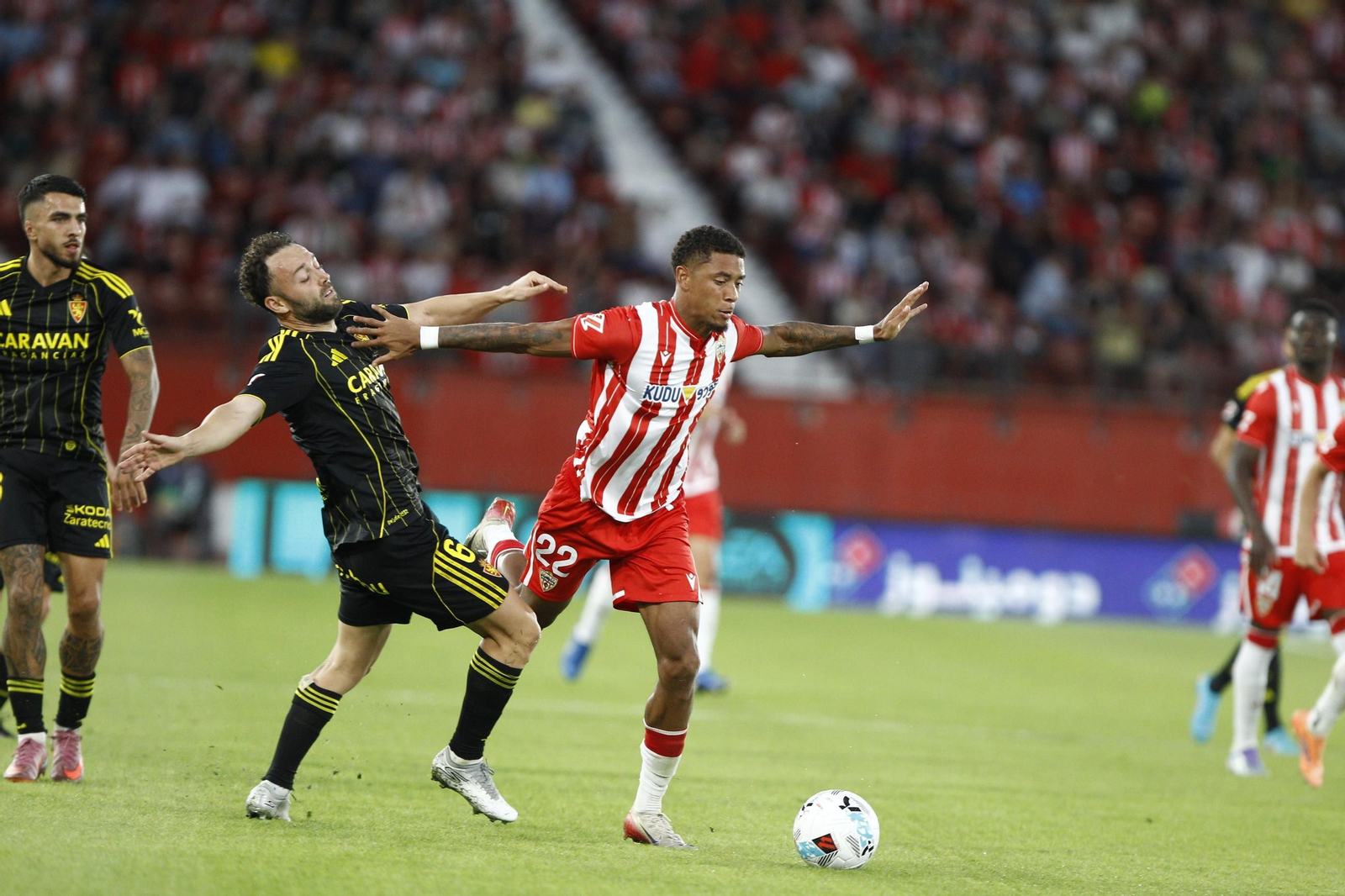 Las fotos del partido U.D. Almería-Real Zaragoza