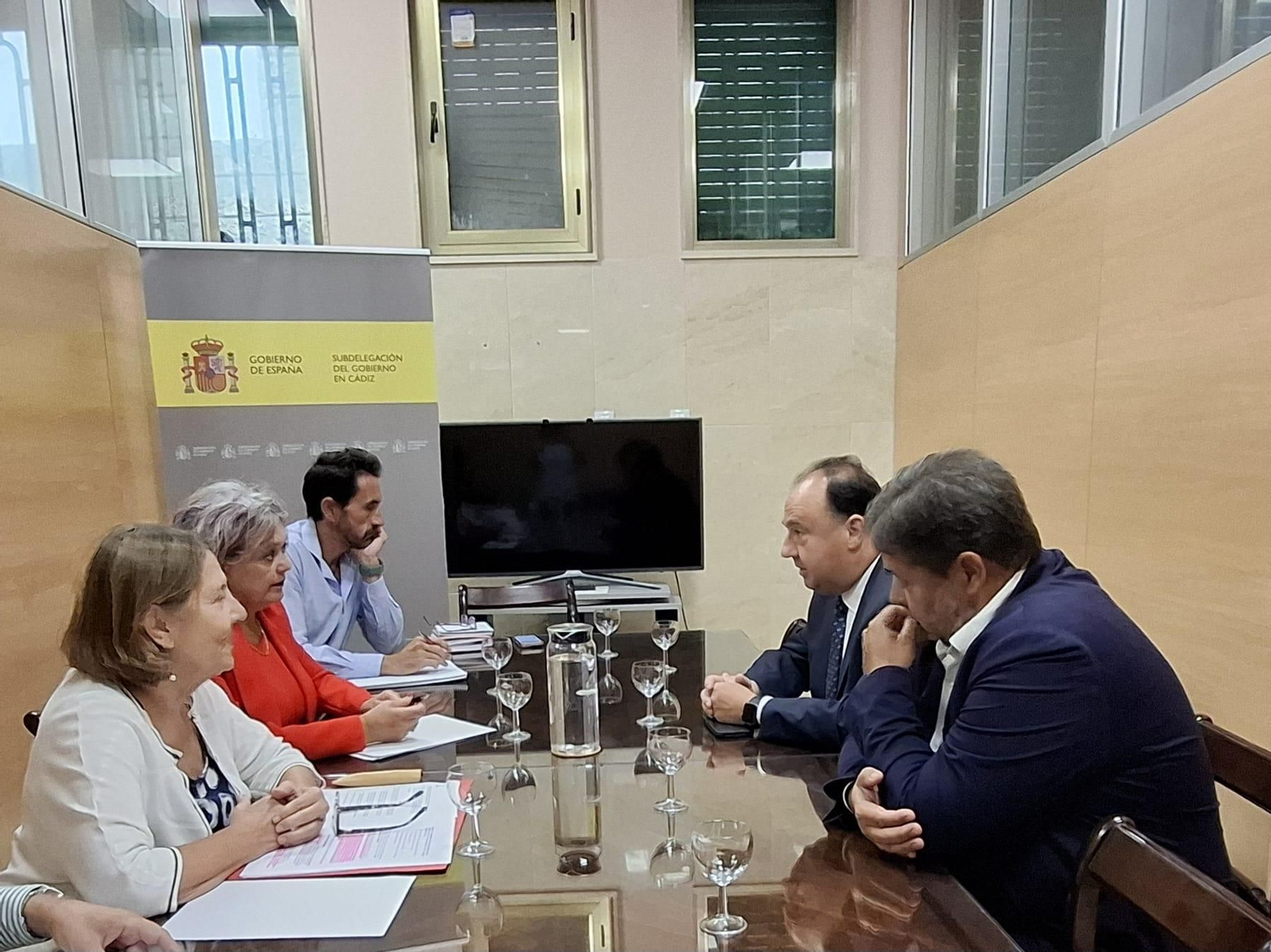 Un momento del encuentro.