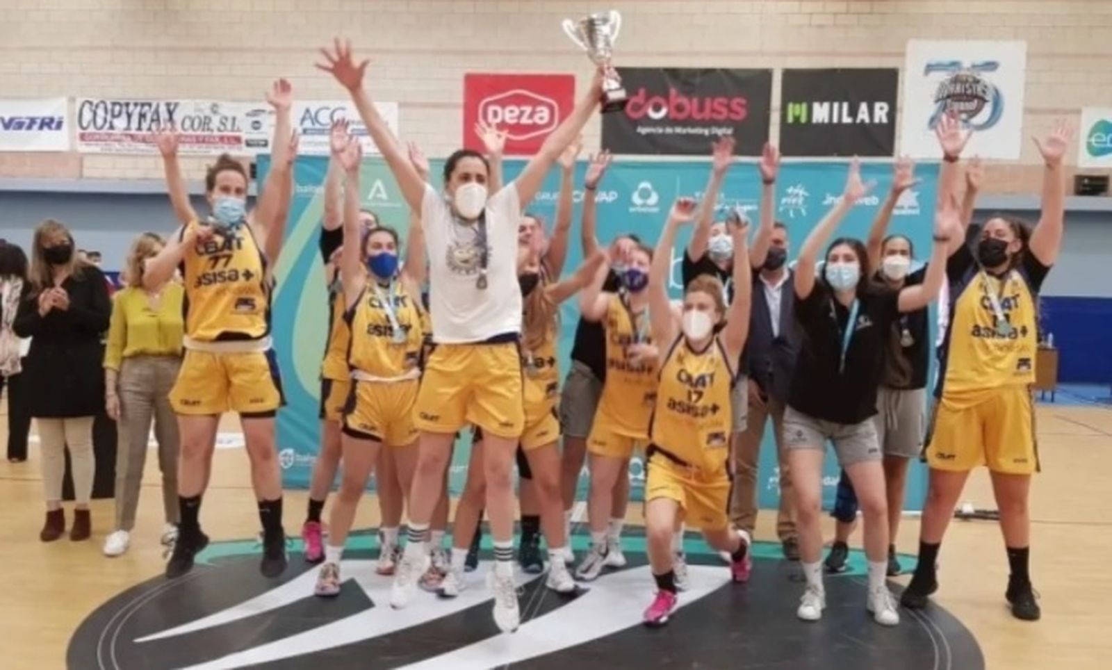 Jugadoras del ASiSA Alhaurín de la Torre.