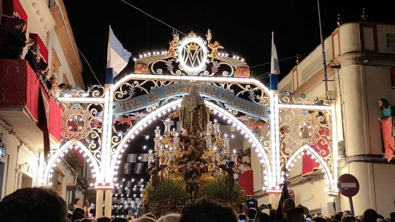 La Asunción de Cantillana en el Arco de las Veredas.