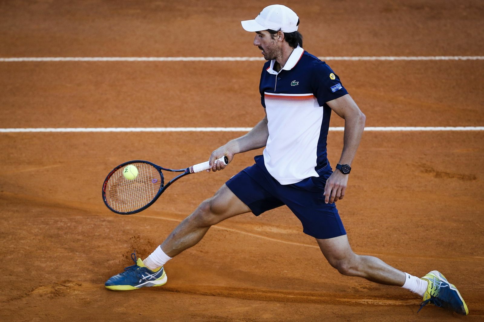 Las fotos de la derrota de Davidovich ante Cuevas