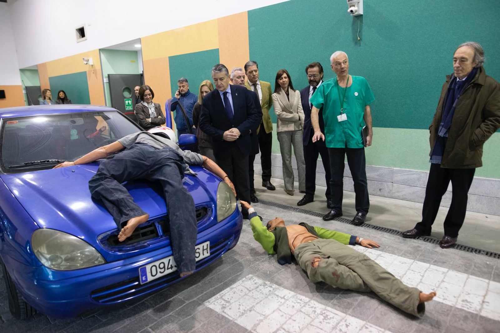 El consejero Antonio Sanz, en el Centro de Simulación Clínica Avanzada del Iavante