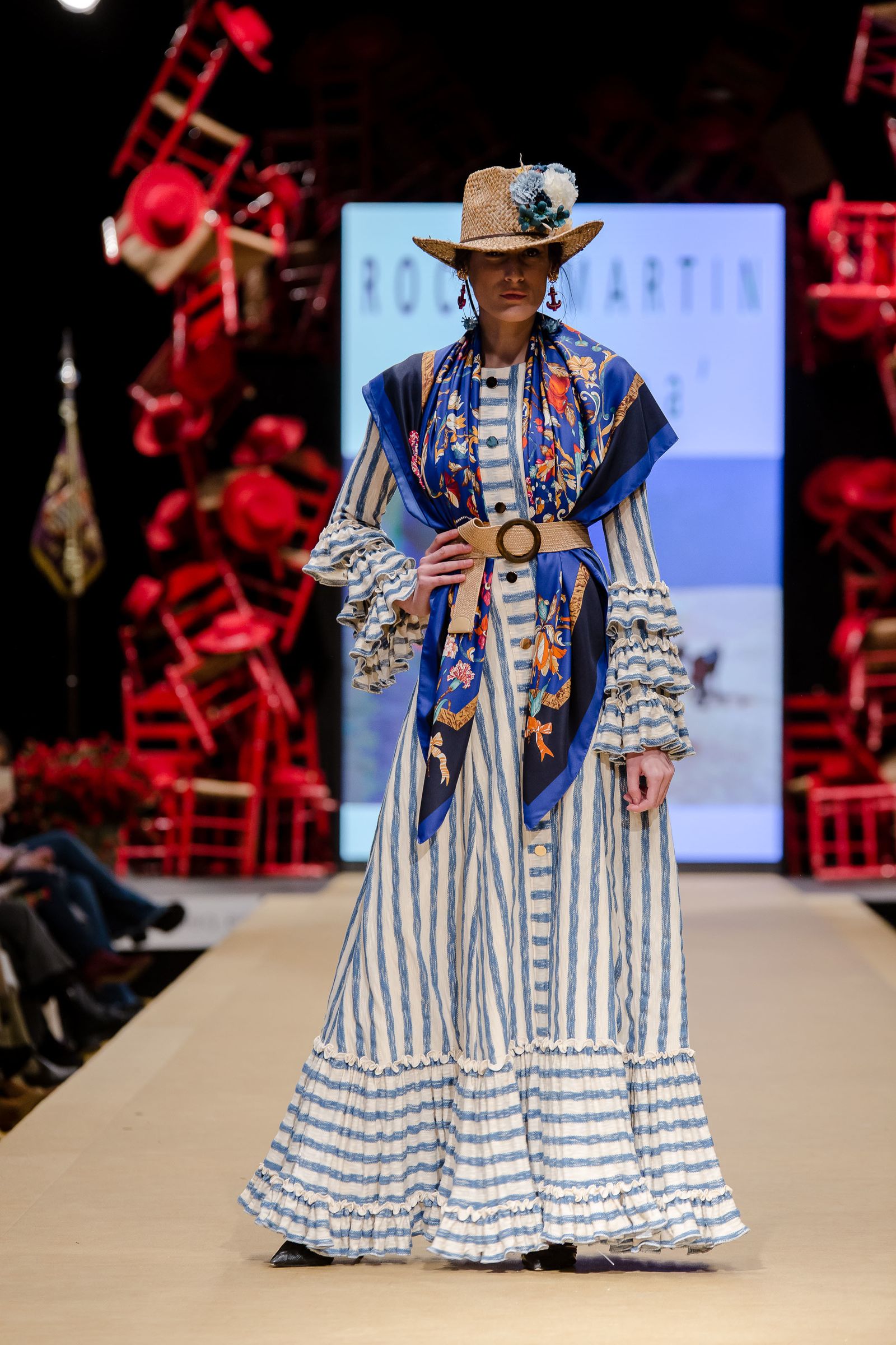 Pasarela Flamenca Jerez 2019: Real Hermandad del Rocío, el desfile benéfico en fotos