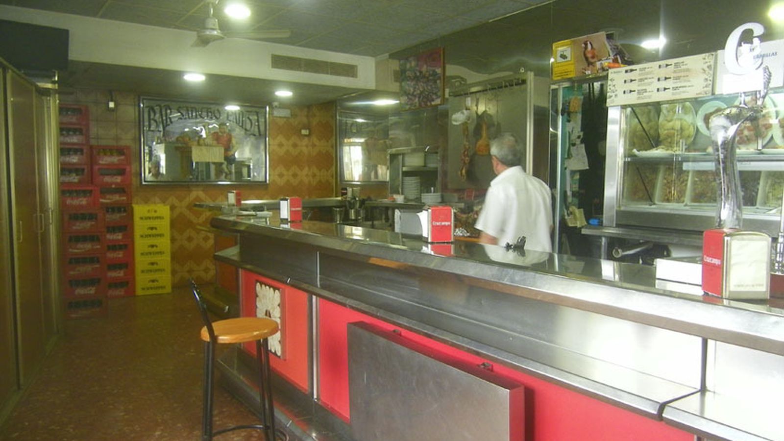 La barra del bar