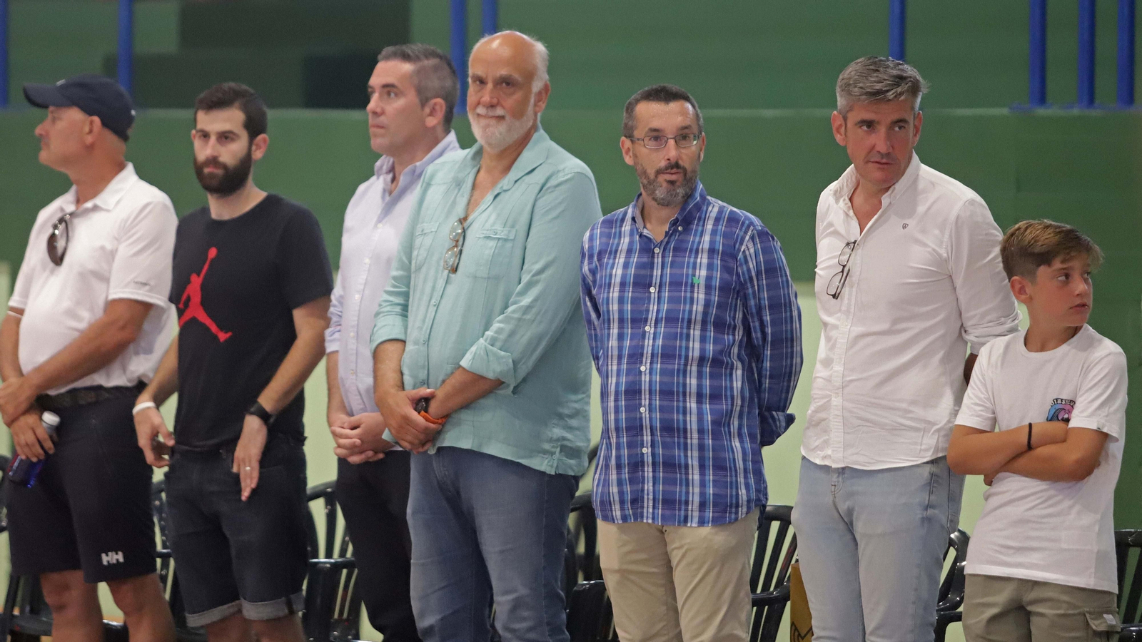 Fotos del segundo partido de baloncesto entre España sub-20 y España sub-22 en La Línea