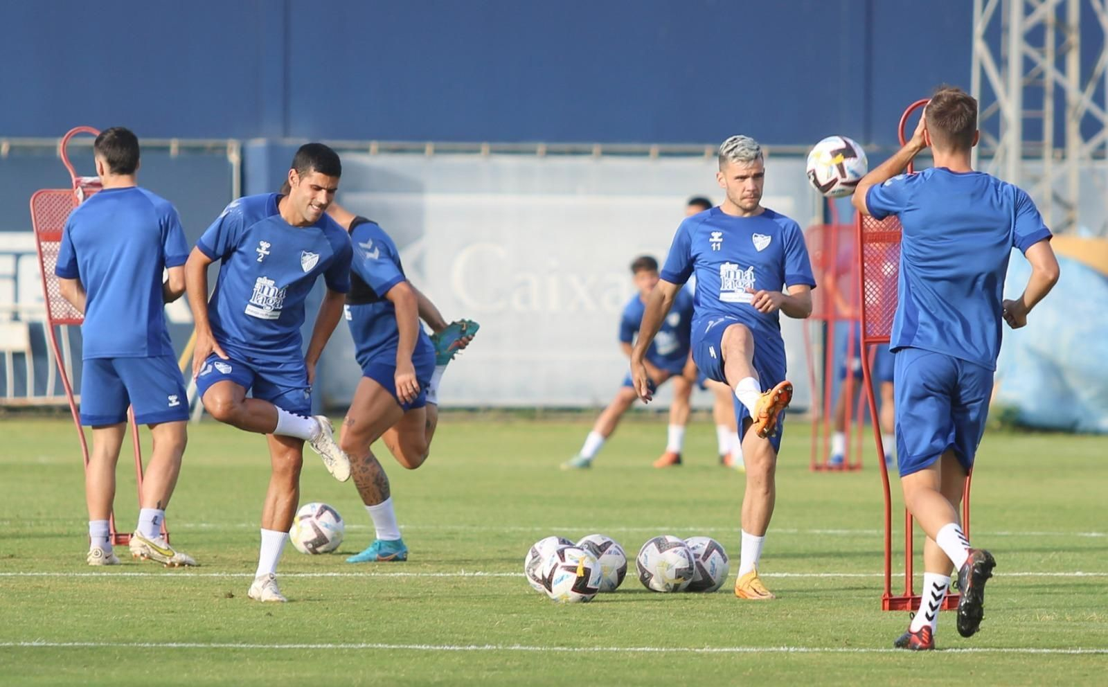 Las fotos de la vuelta los entrenamientos del Málaga CF