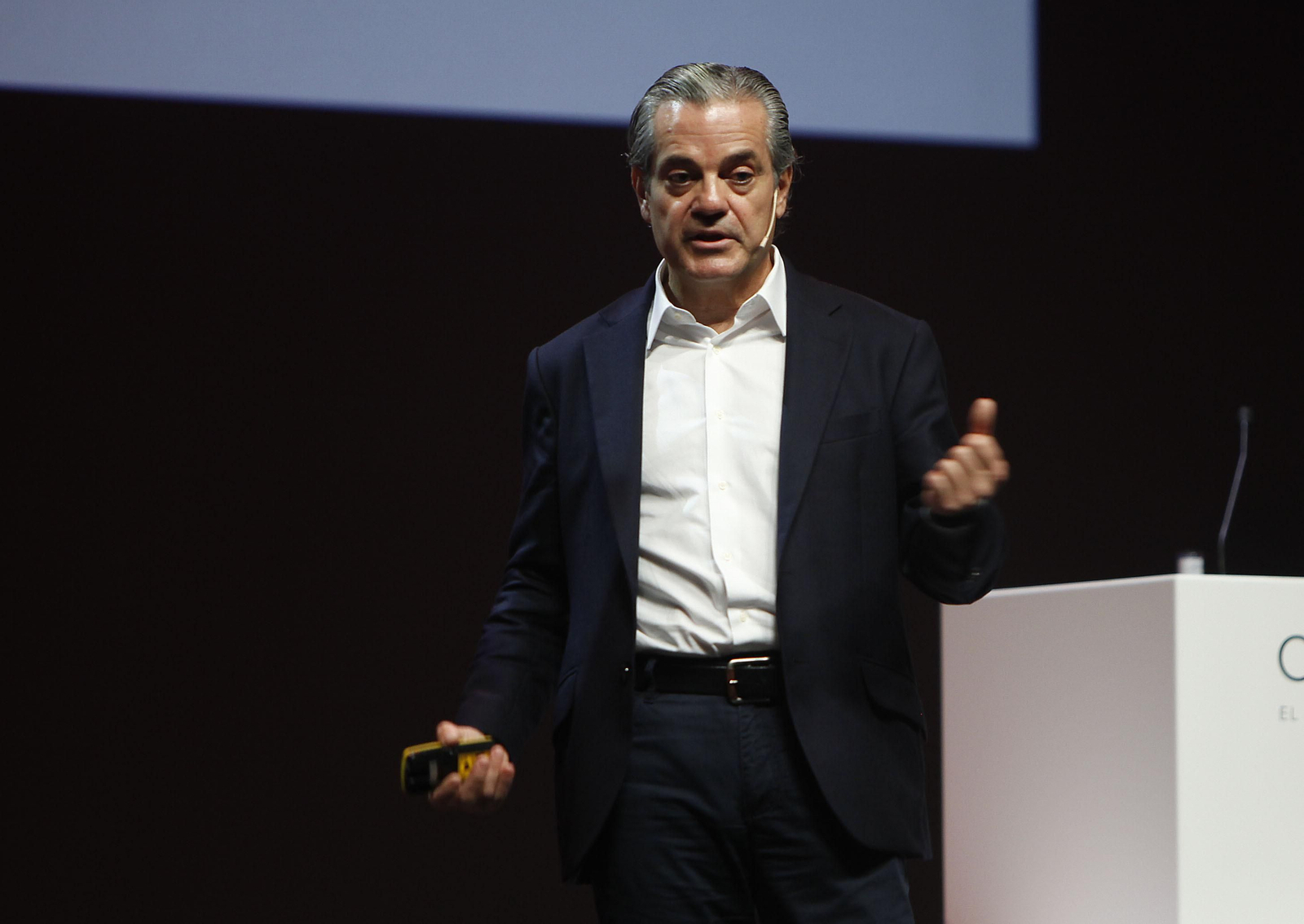 Marcos de Quinto, durante un acto en Sevilla, en octubre de 2016.