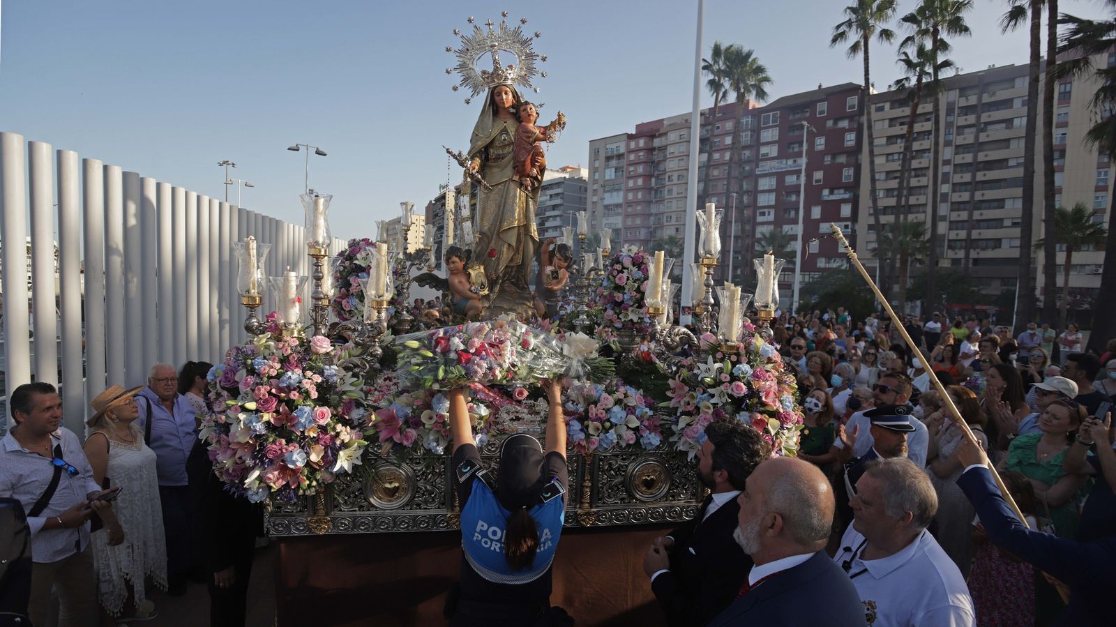 Fotos de la procesión de la Virgen del Carmen en Algeciras 2022