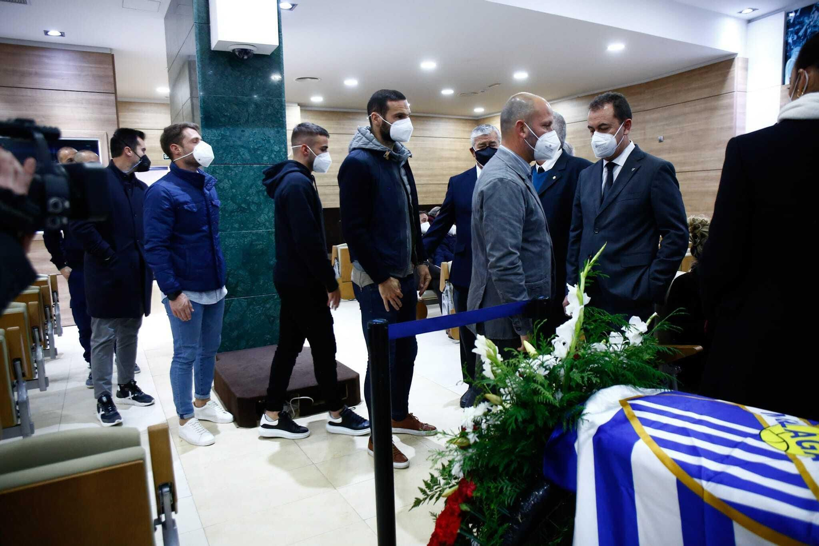 El malaguismo despide en La Rosaleda a Antonio Benítez