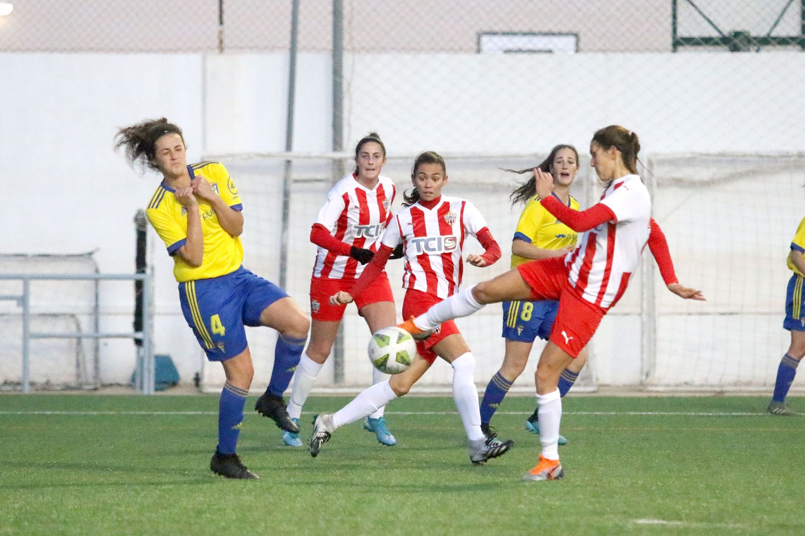 Imagen del partido en Los Molinos.