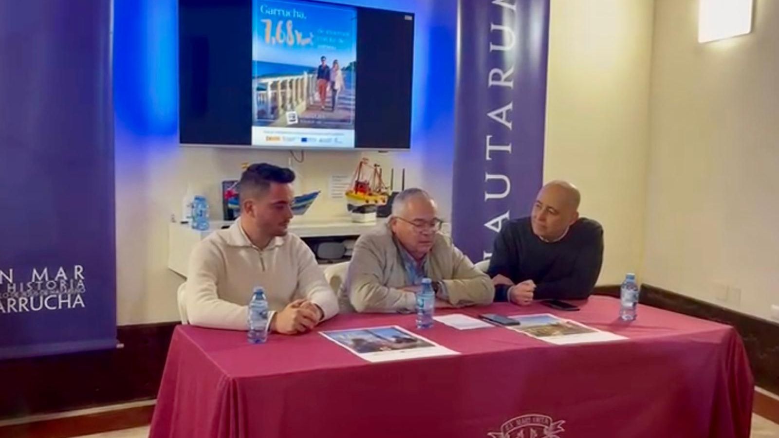 Presentación de la campaña turística en Garrucha.