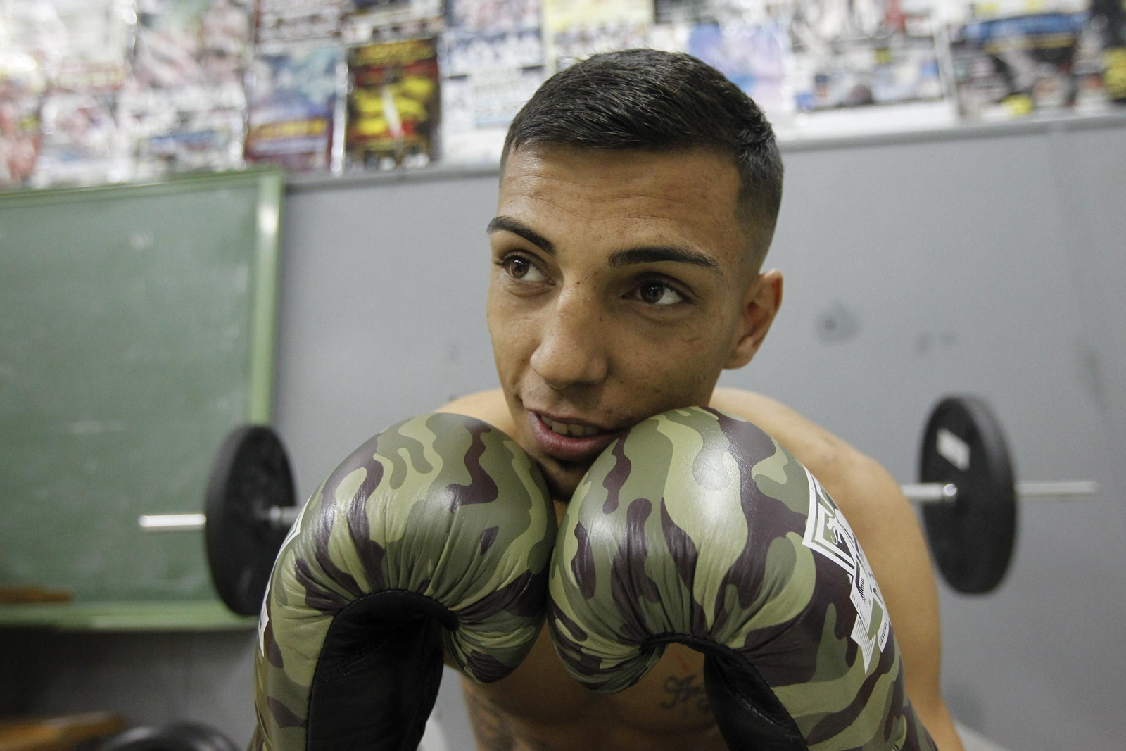 Fotogalería de un entrenamiento de Salvador Barón, el 'Rey Gitano'