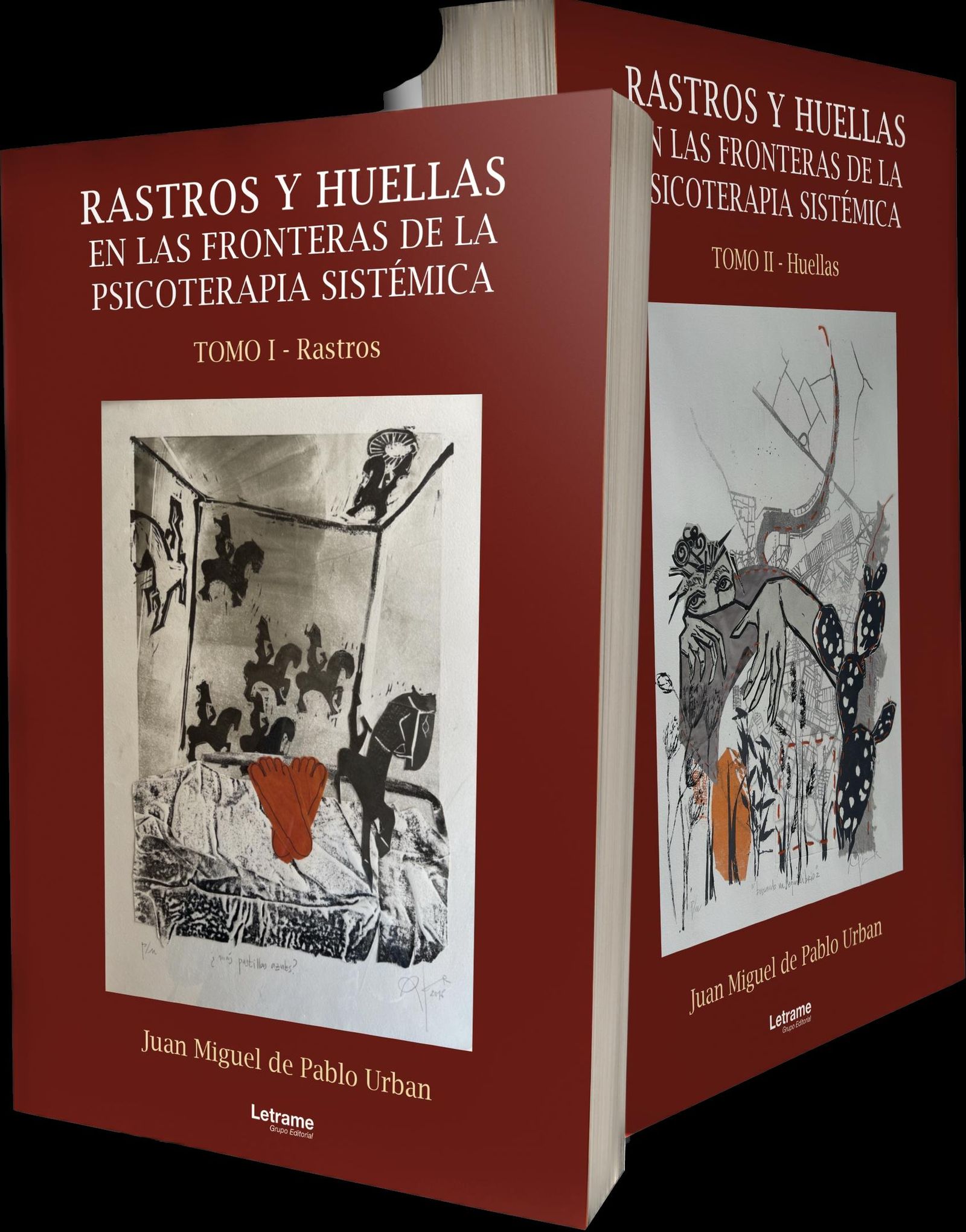 Portadas de los libros.