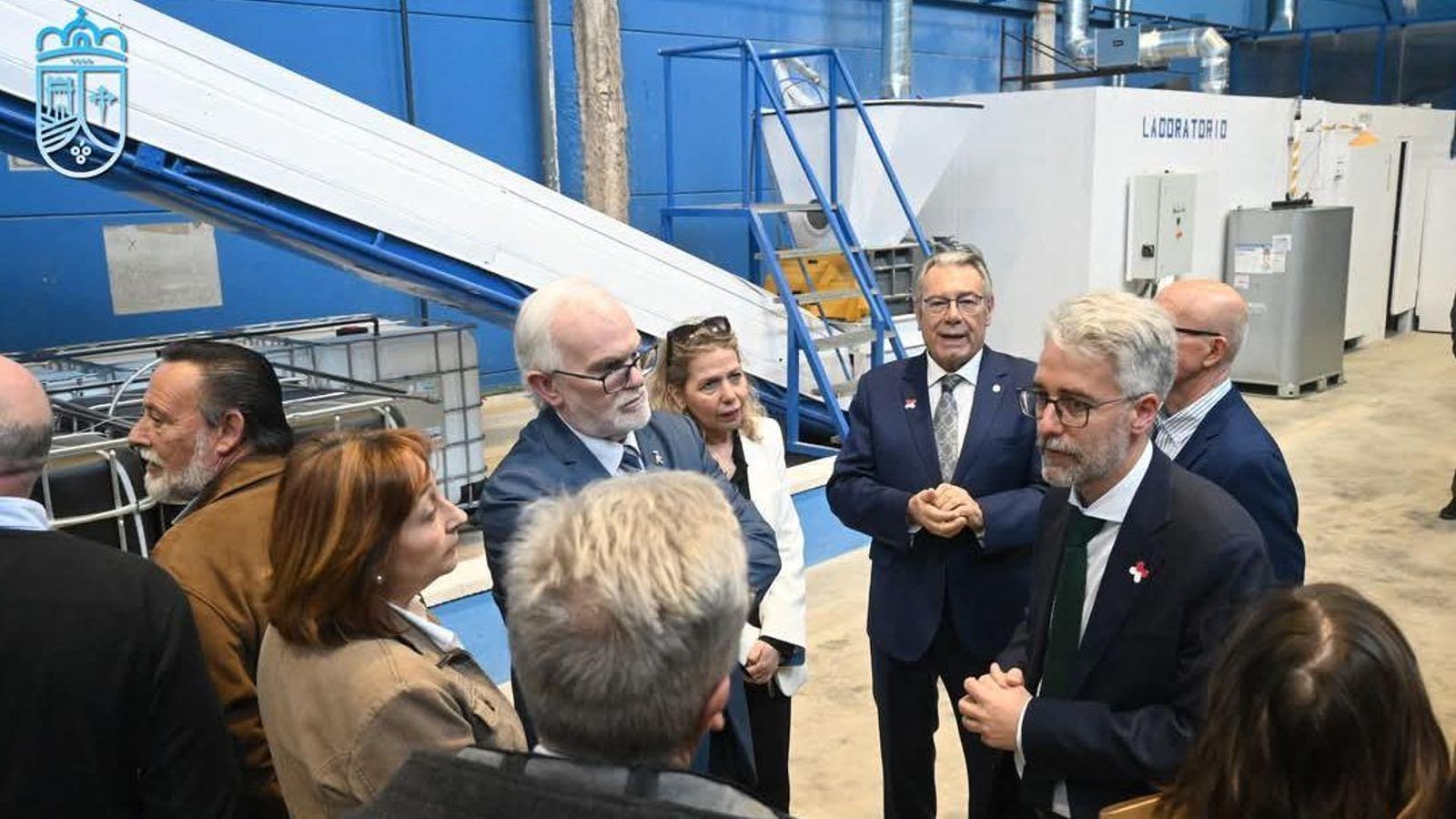 El presidente del Grupo Athisa, José Luis Alarcón y el director general, Omar Fernández.