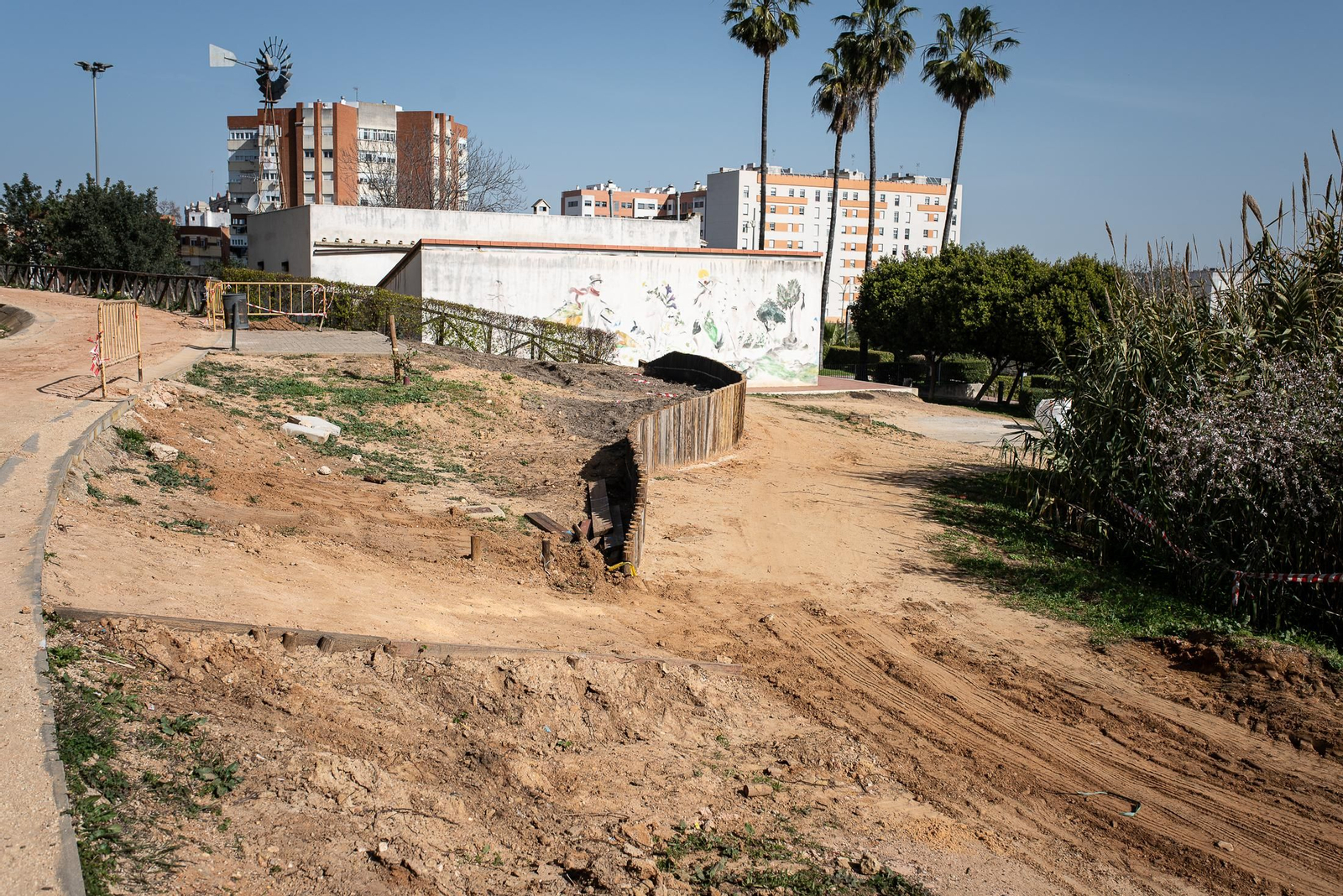 Actuaciones de mejora en el Parque Moret, en imágenes