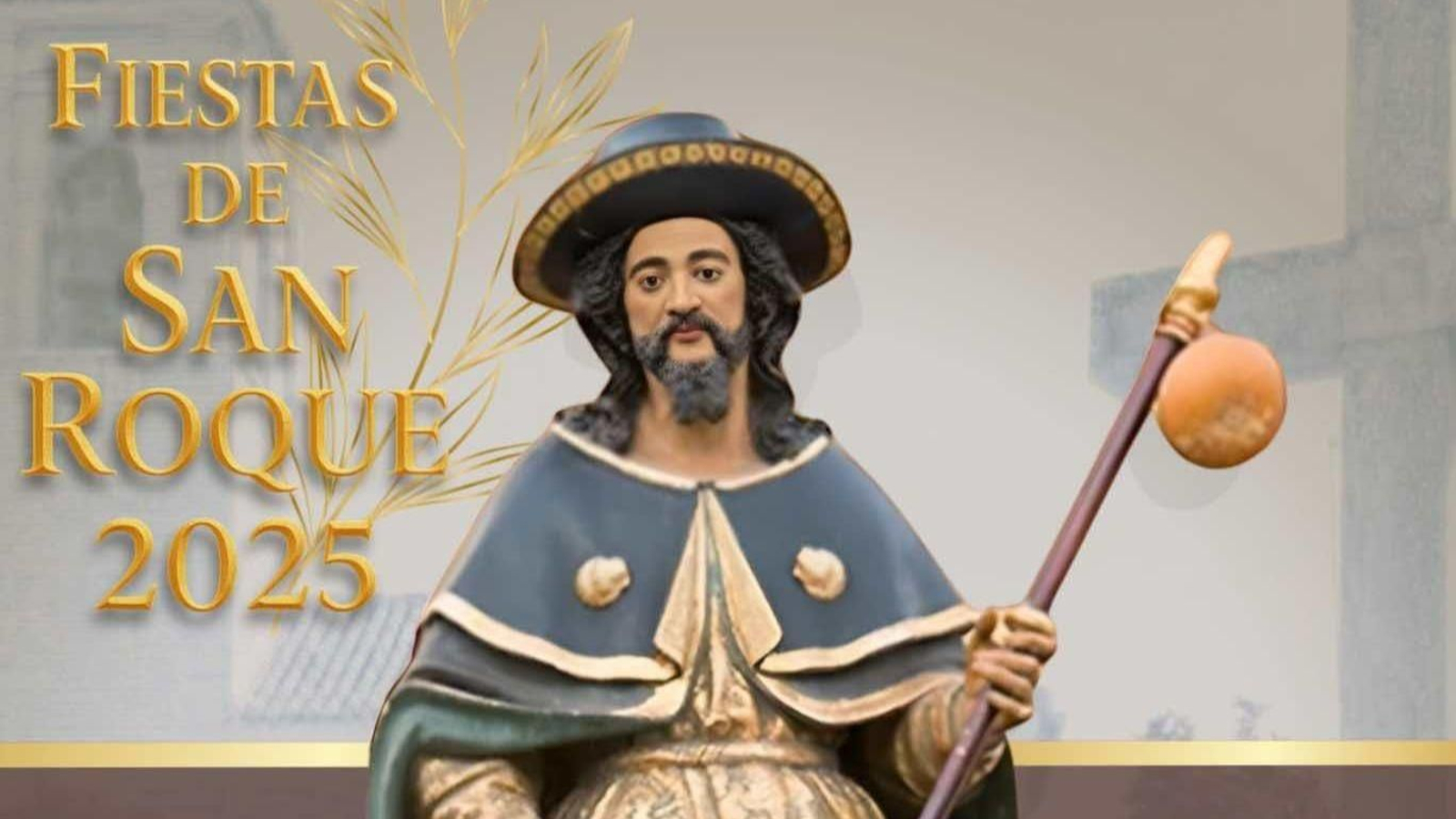 Cartel Oficial Solemne Procesión de San Roque de Churriana de la Vega 2025