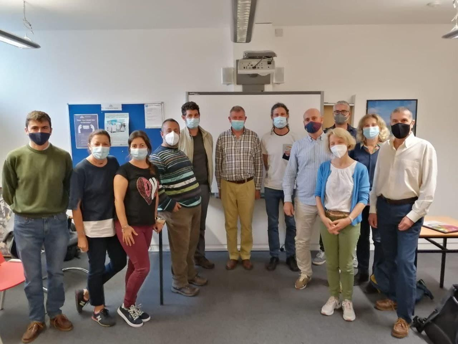 Docentes de Huelva participantes en la formación en Irlanda.